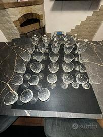 Bicchieri in cristallo