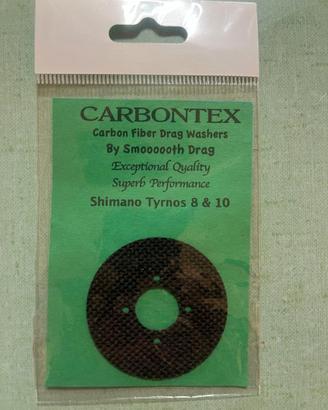 SHIMANO MULINELLO  TYRNOS 8/10 FRIZIONE  CARBONTEX