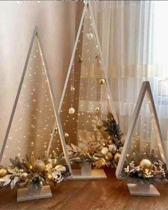 Alberi di Natale in legno