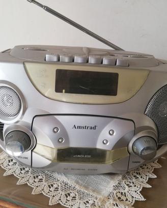 Radio cassette anni '70 Amstrad