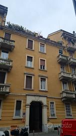 Mansarda con terrazzo a Milano
