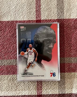 Topps Now - Lebron James Year 24th
