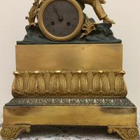 orologio tavolo parigina originale impero bronzo