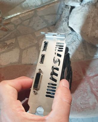 Scheda Video MSI GE FORCE GTX 1050 TI 4GT OC