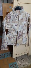 Giubbino  “gommato” vegetato Desert wind stopper