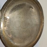 orologio da tasca funziona da sistemare il vetro a