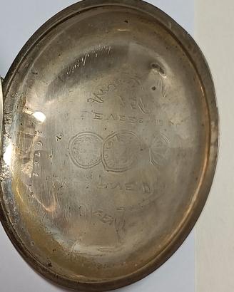orologio da tasca funziona da sistemare il vetro a