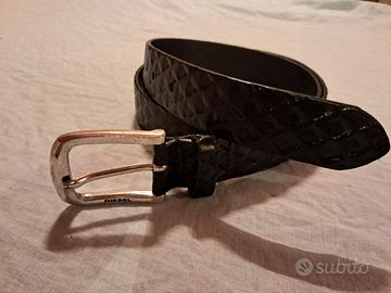 Cintura unisex DIESEL cm 85 col Nero Originale