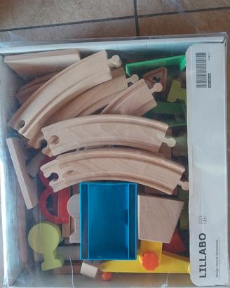 pista trenino legno Ikea