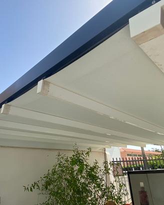 Pergola addossata GIBUS 350x300 cm