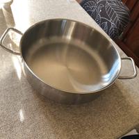 Casseruola acciaio 18/10 due manici PIAZZA