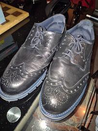 Scarpe uomo stringata pelle