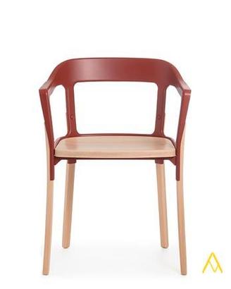 Sedia magis steelwood  chair