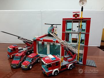 LEGO 60004 Caserma dei pompieri