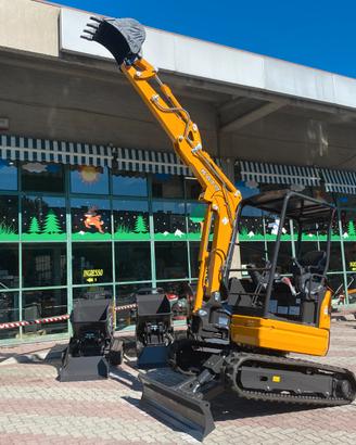 Miniescavatore Kato HD 27 V5 Tettuccio Pronta Cons