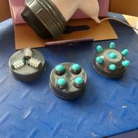 Massaggiatore anticellulite con 4 testine rotanti