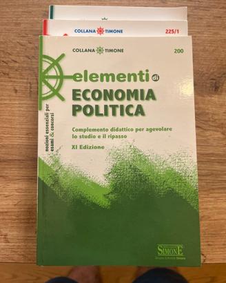 3 libri Simone per concorsi