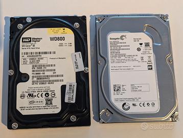 HDD 3,5 SATA 80GB / 500GB