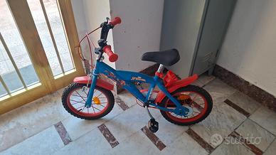 bici spider man