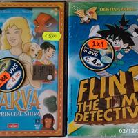 LOTTO 2 DVD CARTONI ANIMATI IN FILM PER BAMBINI