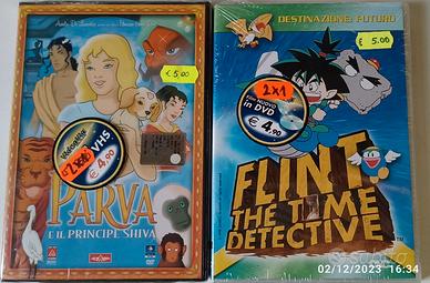 LOTTO 2 DVD CARTONI ANIMATI IN FILM PER BAMBINI