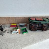 attrezzatura da pesca vintage