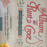 Set completo per punto croce Fabbri Editori