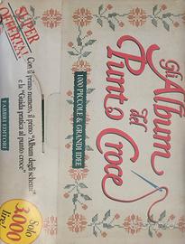 Set completo per punto croce Fabbri Editori