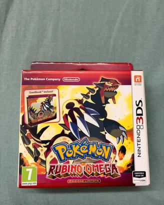 pokemon rubino omega (edizione limitata)