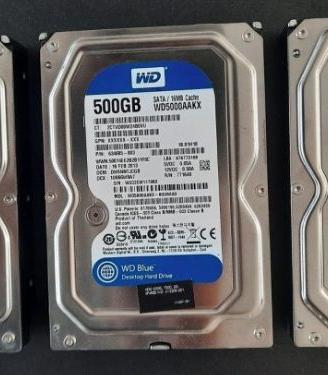 HD WD Western Digital Blue 500 GB - 3 PEZZI