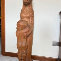 Statua in legno altezza 115 cm