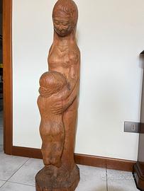 Statua in legno altezza 115 cm