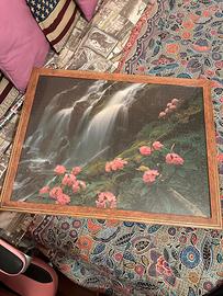 Quadro puzzle cascata