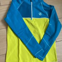 Maglia tecnica sci/pattinaggio bambino/a 3-4 anni