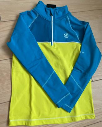 Maglia tecnica sci/pattinaggio bambino/a 3-4 anni