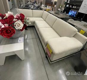 Divano Angolare BEIGE NUOVO – Ancora Imballato