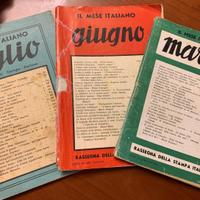 IL MESE ITALIANO 1946 rassegna stampa