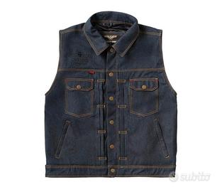 Gilet West Coast Choppers 13½ Denim M L XXL 3XL