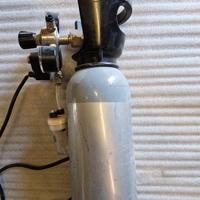 Sistema CO2 ricaricabile 1000 grammi completo 