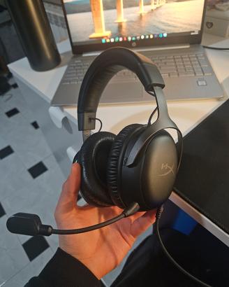 Cuffie Gaming HyperX Cloud III con microfono