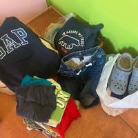 Abbigliamento bimbo taglia da 7 a 10 anni