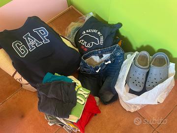 Abbigliamento bimbo taglia da 7 a 10 anni