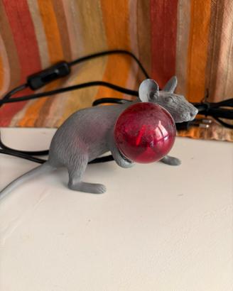 Seletti luce da tavolino comodino mouse topolino