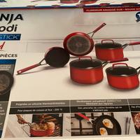 Set 5 pentole Ninja antiaderenti ZEROSTICK