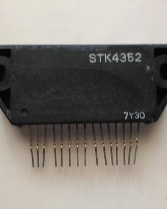 STK4352 CIRCUITO INTEGRATO FINALE AUDIO 7+7W NUOVO