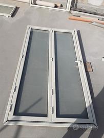 infisso alluminio bianco 