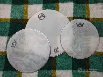 Pelli in Mesh Per Batteria 16",14",13"