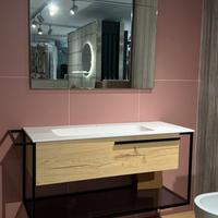 Mobile bagno con lavabo Cm 123