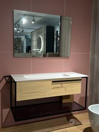 Mobile bagno con lavabo Cm 123