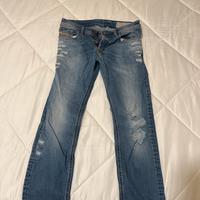 Jeans diesel sleenker slim fit uomo - taglia it 42